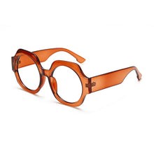 Carica l&#39;immagine nel visualizzatore di Gallery, Oval Optical Frame Anti-blue Eyeglasses Women Men  Myopia Glasses Frames Retro Clear Prescription Frame Lady UV400