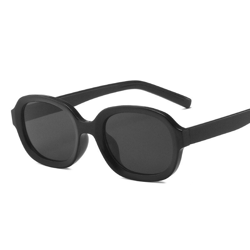 Oval Orange Yellow Frame Sunglasses Women Men Metal Hinge Red Tan Pink Lens UV400 Protection Model Style Sexy Ladies Eyewear