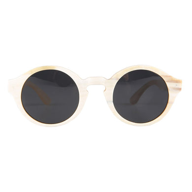Oval Round White Genuine Natural Horn Sunglasses Spectacles Eyewear Reading Eyeglasses Optical Glasses Frame