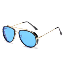 Load image into Gallery viewer, Oval Steam Punk Sunglasses Men Women Vintage Retro Classic Polarized Driving Sun Glasses Brand Design Pilot Eyewear Uv400 Shades