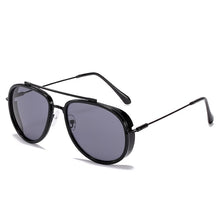 Load image into Gallery viewer, Oval Steam Punk Sunglasses Men Women Vintage Retro Classic Polarized Driving Sun Glasses Brand Design Pilot Eyewear Uv400 Shades