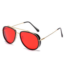Load image into Gallery viewer, Oval Steam Punk Sunglasses Men Women Vintage Retro Classic Polarized Driving Sun Glasses Brand Design Pilot Eyewear Uv400 Shades