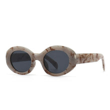 Load image into Gallery viewer, Oval Vintage Sunglasses Women Men Retro Eyeglasses  Brand Designer Sun Glasses Framless Shades Classic Eyewear UV400