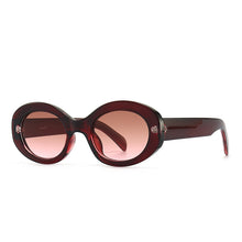 Load image into Gallery viewer, Oval Vintage Sunglasses Women Men Retro Eyeglasses  Brand Designer Sun Glasses Framless Shades Classic Eyewear UV400