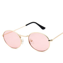 Load image into Gallery viewer, Oval Women Sunglasses Glasses Luxury Brand Clear Sunglasses Trendy Eyeglasses Alloy Adult Spectacles Black Eyewear