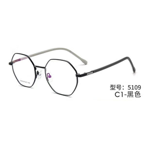 Over 8 Years Old Children Glasses Frame Ultra Light Safety  Personality High-Grade Prescription Glasses Frame Polygon