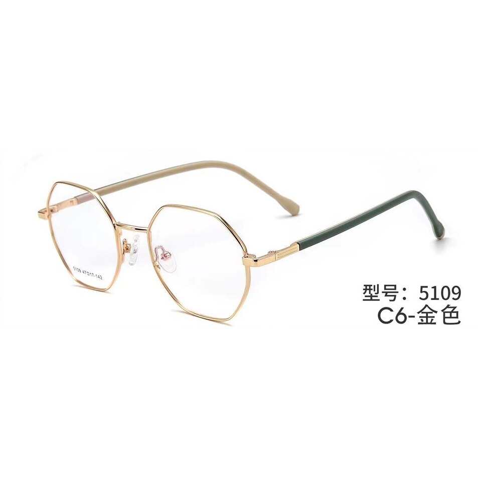 Over 8 Years Old Children Glasses Frame Ultra Light Safety  Personality High-Grade Prescription Glasses Frame Polygon