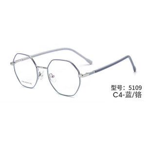 Over 8 Years Old Children Glasses Frame Ultra Light Safety  Personality High-Grade Prescription Glasses Frame Polygon