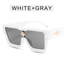 Load image into Gallery viewer, Oversize 2023 square star Sunglasses elegant women&#39;s Diamond Flower sunglasses men&#39;s driving glasses Uv400