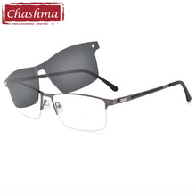 Load image into Gallery viewer, Oversize Frame Magnetic Clip Magnet Eyewear Polarized Lenses with Sunglasses for Men Sport Style Eyewear