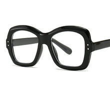 Load image into Gallery viewer, Oversize Glasses Frame Vintage Square Optical Spectacles Frame Women Clear Computer Eyeglasses Punk Transparent Fake Glasses