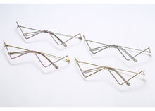 Carica l&#39;immagine nel visualizzatore di Gallery, Occhiali da sole oversize Half W Frame da donna 2023 Cover OnePiece Nolens Shades Men Occhiali da sole da donna 