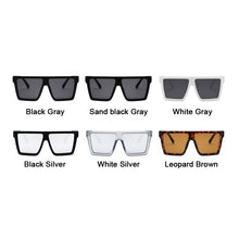 Carica l&#39;immagine nel visualizzatore di Gallery, Oversize  Brand Designer Sunglasses For Women Square Shades Retro Sun Glasses Female Oculos De Sol Feminino