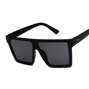 Oversize  Brand Designer Sunglasses For Women Square Shades Retro Sun Glasses Female Oculos De Sol Feminino
