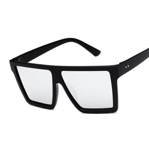 Oversize  Brand Designer Sunglasses For Women Square Shades Retro Sun Glasses Female Oculos De Sol Feminino