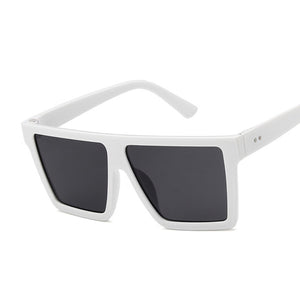 Oversize  Brand Designer Sunglasses For Women Square Shades Retro Sun Glasses Female Oculos De Sol Feminino
