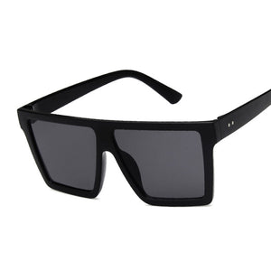 Oversize  Brand Designer Sunglasses For Women Square Shades Retro Sun Glasses Female Oculos De Sol Feminino