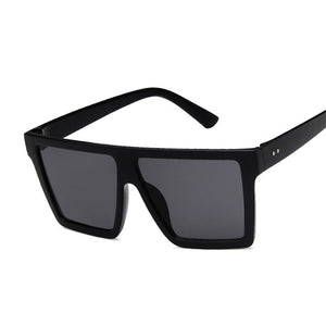 Oversize  Brand Designer Sunglasses For Women Square Shades Retro Sun Glasses Female Oculos De Sol Feminino