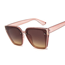 Load image into Gallery viewer, Oversize  Brand Designer Sunglasses For Women Square Shades Retro Sun Glasses Female Oculos De Sol Feminino