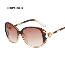 Load image into Gallery viewer, Oversize Oval Sunglasses Women Celebrity Sun Glasses Male Driving Superstar  Brand Designer Female Shades