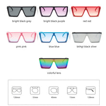 Load image into Gallery viewer, Oversize Square Kids Sunglasses Girls Baby Boys Festival Punk Sunglasses UV400 Glasses Children Oculos De Sol Masculino