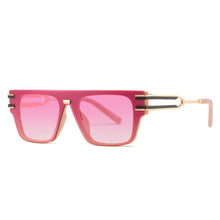 Load image into Gallery viewer, Oversize Square Rimless Sunglasses Women Vintage Big Frame Shades Men Sun Glasses UV400 Eyewear Oculos Gafas De Sol