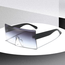 Load image into Gallery viewer, Oversize Square Sunglasses Gradient Brand Design Sun Glasses Rectangle Men Brand Designer Eyewear Style