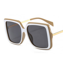 Load image into Gallery viewer, Oversize Square Sunglasses Women Retro Gradient Sun Glasses 2023 Men Blue Big Frame Glasses Vintage Eyewear UV400