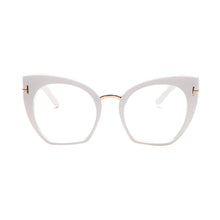 Load image into Gallery viewer, Oversize Sunglasses Women Cat Eye Glasses Frame  Brand Designer Eyewear Leopard Prescription Optical Frames