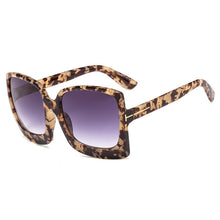 Load image into Gallery viewer, Oversize Women Sunglasses Square Frame Big  Sun Glasses Gradient Sexy Shades Brand Designer Retro Female gafas de sol