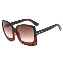 Load image into Gallery viewer, Oversize Women Sunglasses Square Frame Big  Sun Glasses Gradient Sexy Shades Brand Designer Retro Female gafas de sol