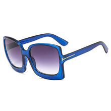Load image into Gallery viewer, Oversize Women Sunglasses Square Frame Big  Sun Glasses Gradient Sexy Shades Brand Designer Retro Female gafas de sol