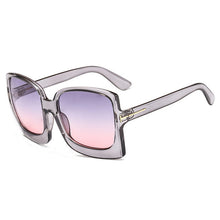 Load image into Gallery viewer, Oversize Women Sunglasses Square Frame Big  Sun Glasses Gradient Sexy Shades Brand Designer Retro Female gafas de sol