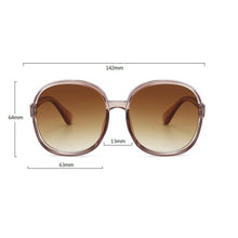 Load image into Gallery viewer, Oversize dRound Sunglasses Women 2023  Brand Sunglass Ladies Men sun glasses Gafas Shade de sol UV400 okulary