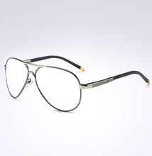 Load image into Gallery viewer, Oversized Al-mg Alloy Grey Frame Pilot Reading Glasses +0.75 +1 +1.25 +1.5 +1.75 +2 +2.25 +2.5 +2.75 +3 +3.25 +3.5 +3.75 +4 To+6