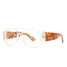 Load image into Gallery viewer, Oversized Anti Blue Glasses Men Women Big Frame Computer Eyeglasses UV400 Eyewear Brand Designer Daily Decorations
