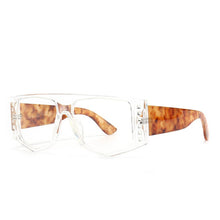 Load image into Gallery viewer, Oversized Anti Blue Glasses Men Women Big Frame Computer Eyeglasses UV400 Eyewear Brand Designer Daily Decorations