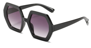 Oversized Black Sunglasses For Women Chain Glasses Trends 2023  Brand Sun Glasses Female Beige Shades UV400