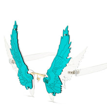 Load image into Gallery viewer, Oversized Butterfly Wing Shape Sunglasses Women  Red Rimless Personality Men Eagle Wing Glasses Shades UV400