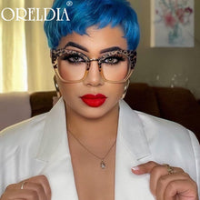 Load image into Gallery viewer, Oversized Cat Eye Anti Blue Light Optical Glasses Women Men Punk Optical Glasses Frames Prescription Spectacle Frames Unisex