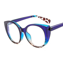Load image into Gallery viewer, Oversized Cat Eye Optical Glasses Women Men Vintage Clear Glasses Eyeglasses Frame Transparent Lens Spectacle Frame Unisex