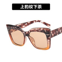 Load image into Gallery viewer, Oversized Cat Eye Sunglasses 2023 Women Shades Trending Men Gradient Sun Glasses Shades UV400 Glasses Goggles