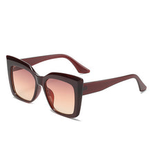 Load image into Gallery viewer, Oversized Cat Eye Sunglasses Women Shades Vintage  Square Eyewear Popular Sun Glasses UV400 oculos de sol feminino