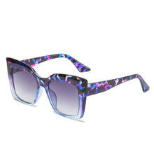 Load image into Gallery viewer, Oversized Cat Eye Sunglasses Women Shades Vintage  Square Eyewear Popular Sun Glasses UV400 oculos de sol feminino