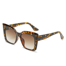 Load image into Gallery viewer, Oversized Cat Eye Sunglasses Women Shades Vintage  Square Eyewear Popular Sun Glasses UV400 oculos de sol feminino