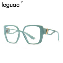 Carica l&#39;immagine nel visualizzatore di Gallery, Oversized Cat Eye Sunglasses For Women Men Optical Square Frame Eye Wear Glasses UV400 Shsdes oculos de sol