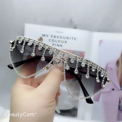 Oversized Cat Eye Sunglasses  Brand Shades for Women Steampunk Ladies Sun Glasses Party Eyewear Lunette De Soleil Femme