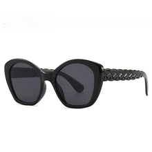 Carica l'immagine nel visualizzatore di Gallery, Oversized Cat Eye Sunglasses Women Punk Colorful Mens Sun Glasses UV400 Shades Gradient Lens Trending Eyewear