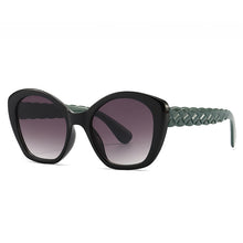 Carica l'immagine nel visualizzatore di Gallery, Oversized Cat Eye Sunglasses Women Punk Colorful Mens Sun Glasses UV400 Shades Gradient Lens Trending Eyewear
