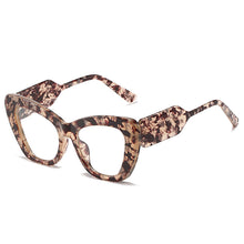 Carica l'immagine nel visualizzatore di Gallery, Oversize Cat Eyes Verde Rosa Occhiali da sole Donna 2023 Designer di marca Occhiali da sole per donna Lunettes De Marque Femme 